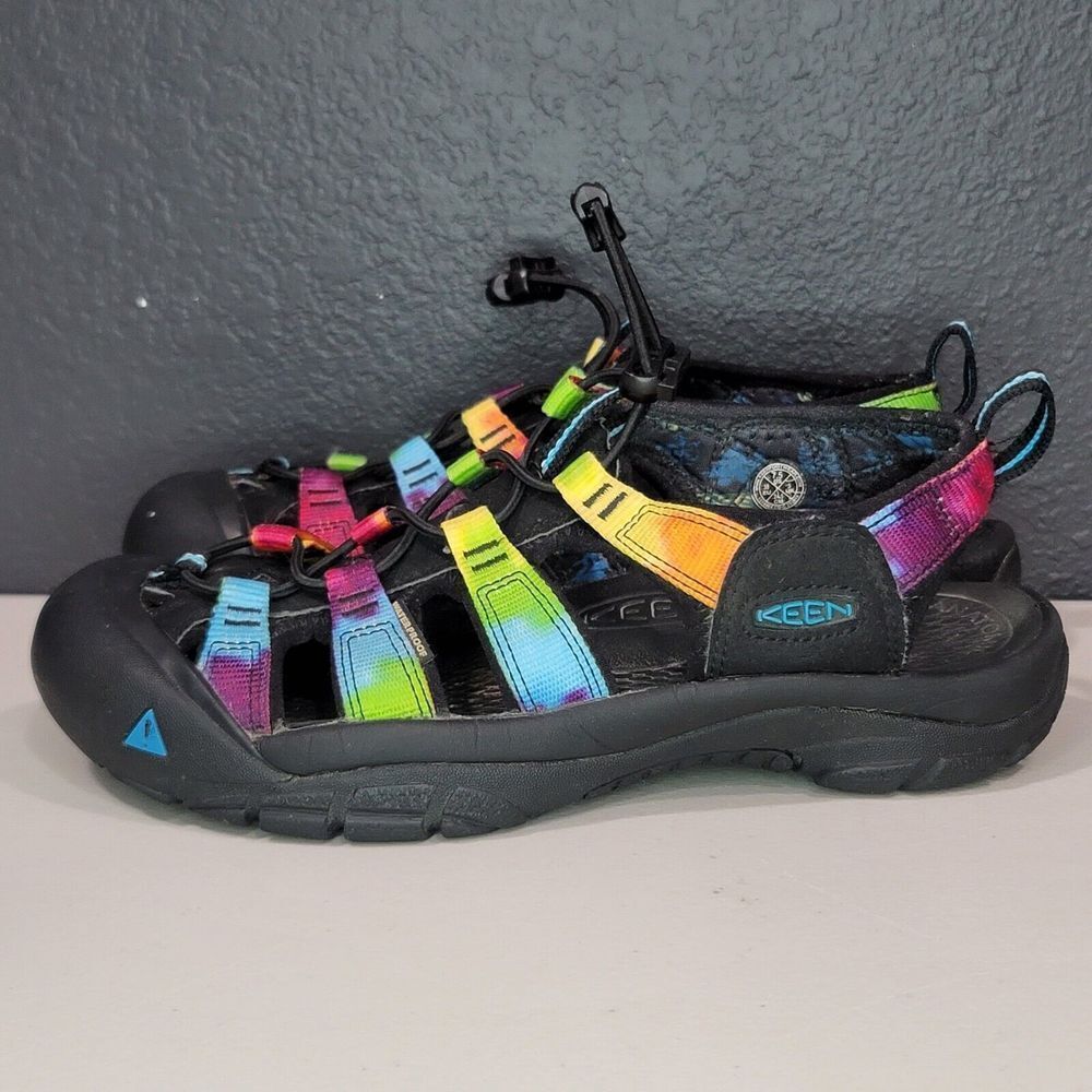 KEEN Newport Retro Women’s 7.5 Original Sandals Rainbow Tie Dye 1018822